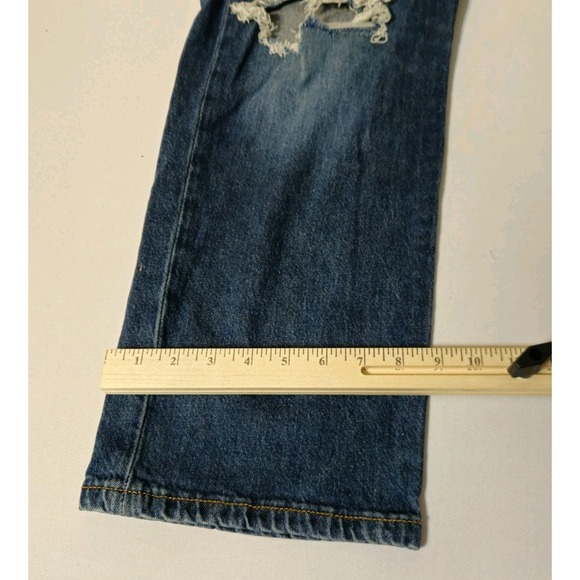 Lucky Brand Jeans Mens 38X30 363 Vintage Straight Advance Stretch Distressed - Picture 5 of 9